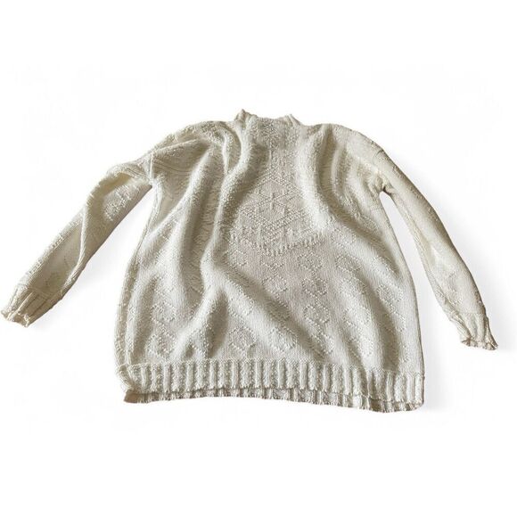 Y2K SWEETBRIAR Unisex L Cotton Sweater Size L Made In U.S.  Excellent Condition - Picture 2 of 7